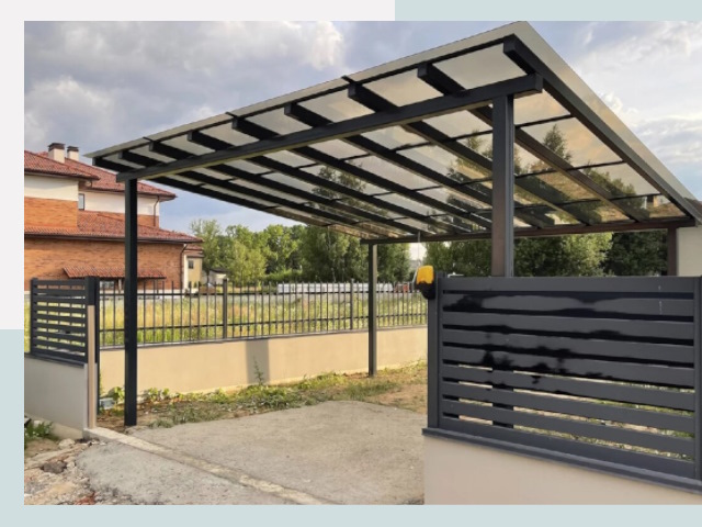 Металлические навесы в Кулебаки от 618 руб. за м²