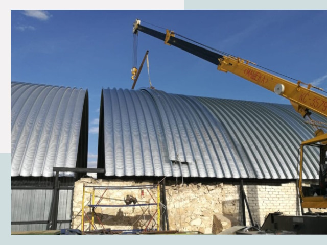 Реконструкция ангаров в Кулебаках от 618 руб.