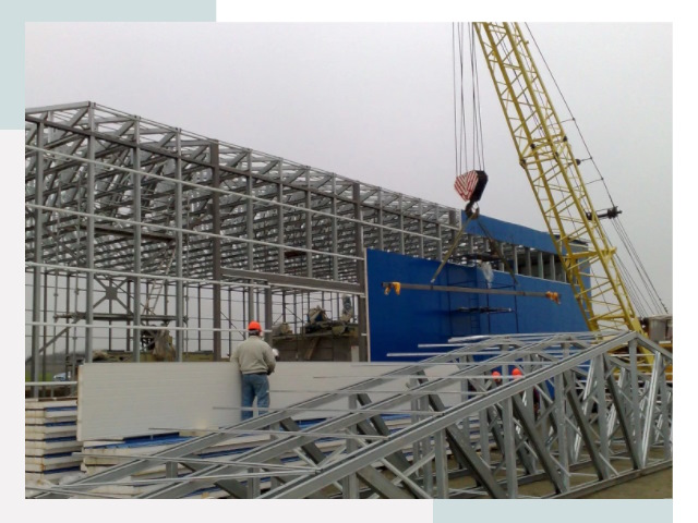 Монтаж ангаров в Кулебаках