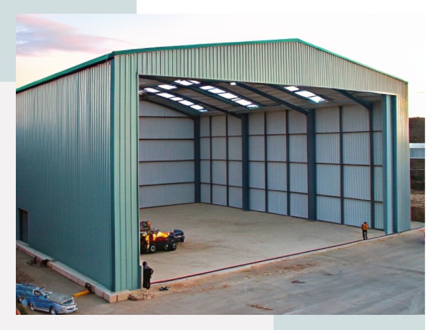 Строительство ангаров в Кулебаках