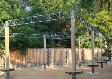 Терраса из металлоконструкций под ключ, проектирование, изготовление и монтаж от СтальСтрой-Клб